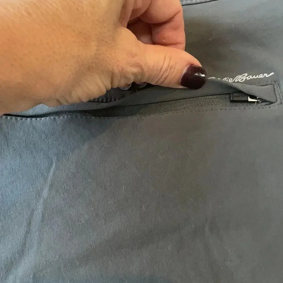 Eddie Bauer hiking pants, dark gray. Men’s size 38 X 32 - Picture 9 of 11